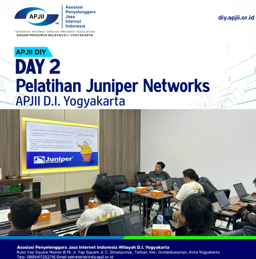 Pelatihan Juniper Networks Day 2