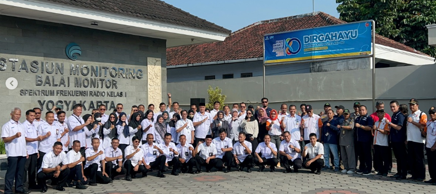 Peringatan Hari Bhakti Pos dan Telekomunikasi (Postel) Ke-80